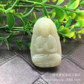 厂家天然和田玉吊坠 生肖佛八大 火焰本命佛 挂件